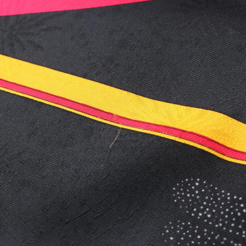 HERMES Black Silk Scarf - Picture 7 of 8